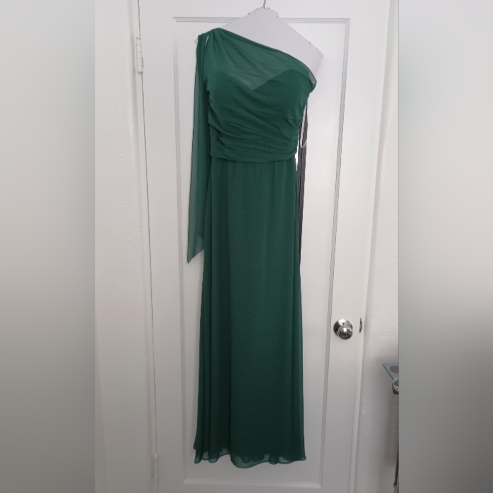 Forrest Green Jasmine Bridesmaid dress